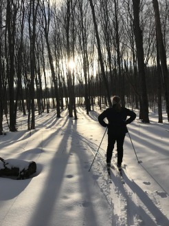 Cross Country Skiing - Good Hart Farms Nature Preserve