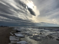 Lake Michigan Late Winter