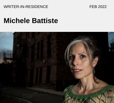 Writer Michele Battiste